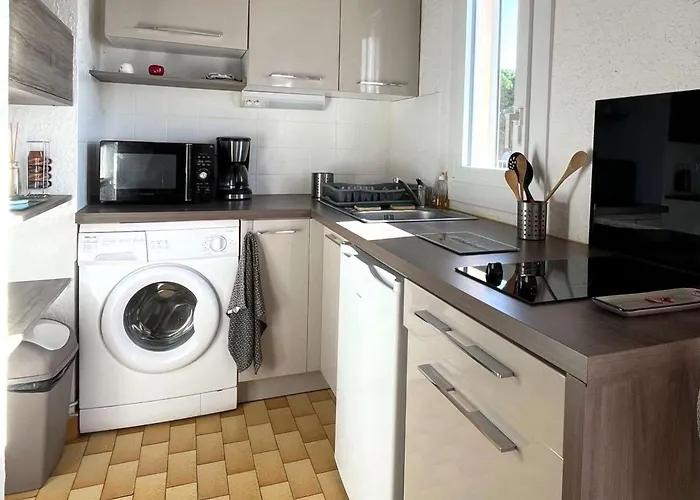 Mezzanine 5 Pers, Terrasse Sud, Parking Prive - Fr-1-607-67 Apartment Agde