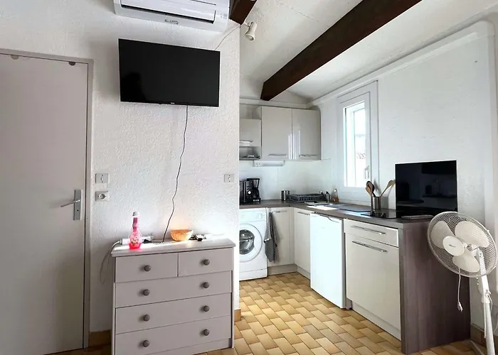 Mezzanine 5 Pers, Terrasse Sud, Parking Privé - Fr-1-607-67 Apartamento Agde