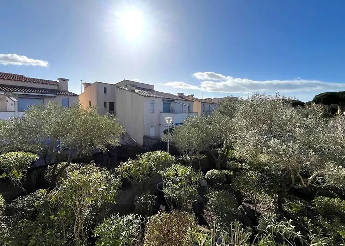 Apartamento Mezzanine 5 Pers, Terrasse Sud, Parking Privé - Fr-1-607-67 Agde